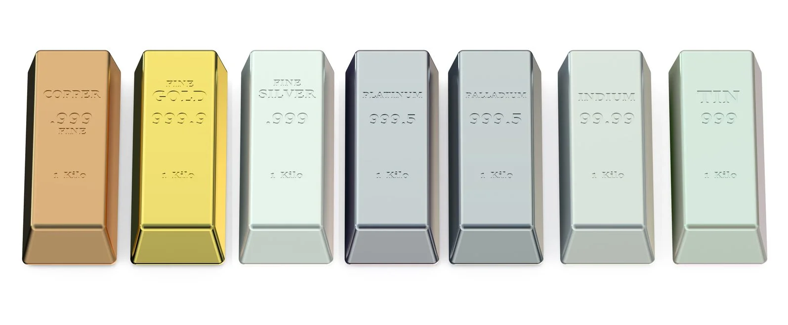 How Can You Tell the Difference Between the Platinum Group Metals?